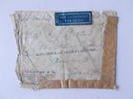 RAMPPOST - RAMPVLUCHT (1954) Avec cachet « SAUVÉ CHEZ KLM », Timbres & Monnaies, Lettres & Enveloppes | Pays-Bas, Envoi