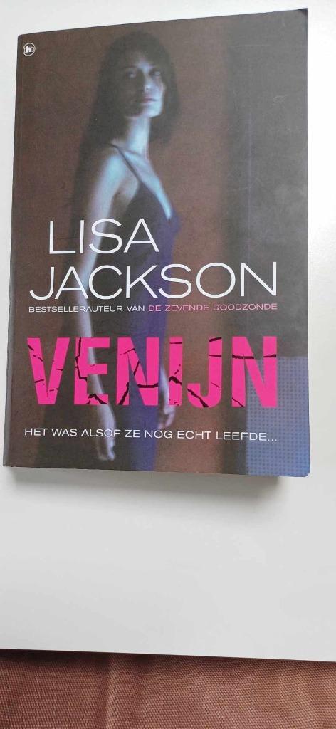 Lisa Jackson " Venijn " Bestseller Triller zie objecten, Livres, Thrillers, Utilisé, Enlèvement ou Envoi