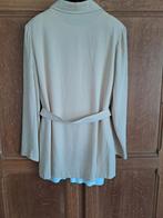 Mooie beige vest, kan ook als bloes gedragen worden., Kleding | Dames, Beige, Maat 42/44 (L), Ophalen of Verzenden, Zo goed als nieuw