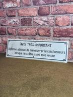 Plaque émaillée industriel, Antiquités & Art, Enlèvement ou Envoi