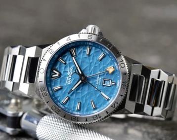 NIEUW Gavox Longitude automatisch GMT-horloge, nooit gedrage beschikbaar voor biedingen