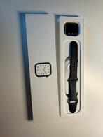 Apple Watch Series 7 38mm Zwart – met band + kabel, Handtassen en Accessoires, Smartwatches, Verzenden, Gebruikt, Zwart, IOS
