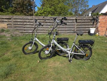 2 elektrische vouwfietsen, Fietsen en Brommers, Ophalen, Gebruikt