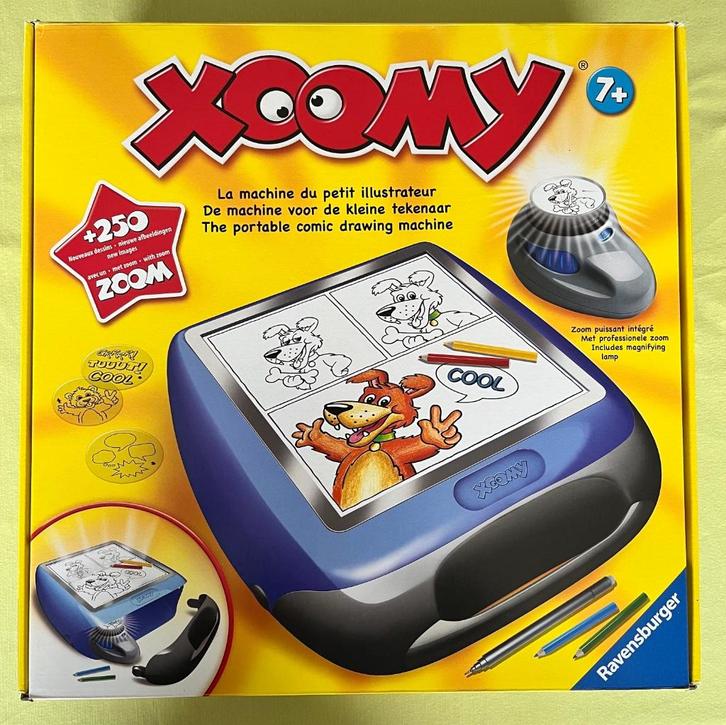 Tekenen met Xoomy + extra’s, Kinderen en Baby's, Speelgoed | Educatief en Creatief, Zo goed als nieuw, Knutselen, Met licht, Ophalen of Verzenden