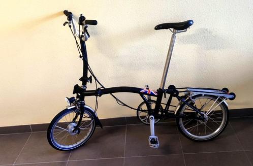 Brompton h6rn vouwfiets, Fietsen en Brommers, Fietsen | Vouwfietsen, Gebruikt, Brompton, 16 tot 18 inch, Totaal opvouwbaar, Versnellingen