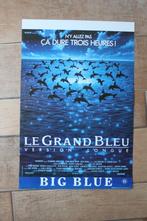 filmaffiche Le Grand Bleu 1988 Luc Besson filmposter, Rechthoekig Staand, Ophalen of Verzenden, Zo goed als nieuw, A1 t/m A3
