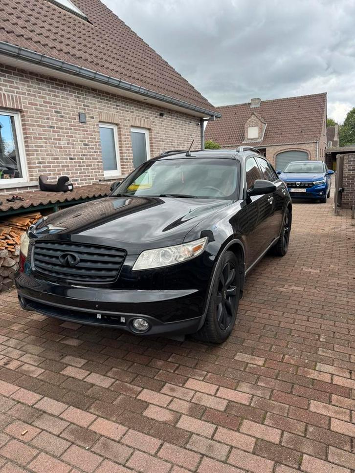 Infinit fx45 2003 lichte vracht en LPG, Auto's, Bestelwagens en Lichte vracht, Particulier, 4x4, ABS, Achteruitrijcamera, Adaptive Cruise Control