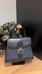 Delvaux Brillant MM, Ophalen of Verzenden, Gebruikt, Blauw, Handtas
