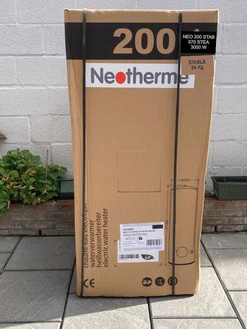 200 liter NEOTHERM verticale ketel + groep, nieuw beschikbaar voor biedingen