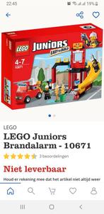 Lego junior brandweer 10671, Kinderen en Baby's, Speelgoed | Duplo en Lego, Ophalen of Verzenden, Zo goed als nieuw, Lego