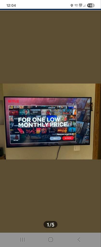 HISENSE smart-tv van 43 inch, Audio, Tv en Foto, Televisies, Zo goed als nieuw, Smart TV, Ophalen of Verzenden