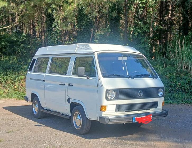 Volkswagen t3 1.6 td camper, Caravans en Kamperen, Mobilhomes, Particulier, tot en met 4, Buscamper of Camperbus, Volkswagen, Diesel