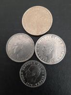 Spanje: 4 munten 1975-1989 Juan Carlos, Postzegels en Munten, Verzenden, Overige landen, Setje