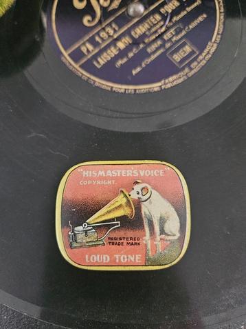 vintage gramofoon naalden beschikbaar voor biedingen