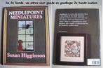1146 - Needlepoint Miniatures - Susan Higginson, Boeken, Hobby en Vrije tijd, Susan Higginson, Borduren en Naaien, Zo goed als nieuw