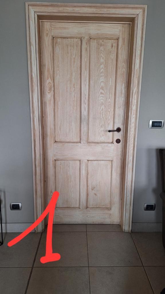 Diverse massieve binnendeuren, Doe-het-zelf en Bouw, Deuren en Vliegenramen, Gebruikt, Ophalen