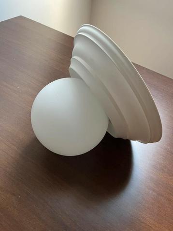 Witte plafondlamp – Ø26 cm – modern design beschikbaar voor biedingen