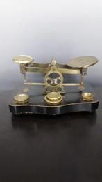 Weegschaal 19e eeuw met gewichtjes, Antiek en Kunst, Ophalen of Verzenden