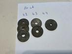 6 Franse 20 centimes munten  uit 1942 , 1943 , 1944 ., Postzegels en Munten, Ophalen of Verzenden