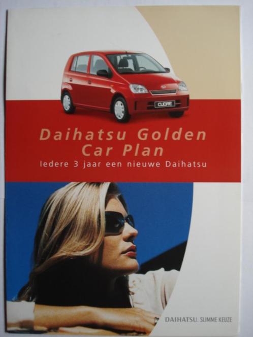 Daihatsu Golden Car Plan 2003 Brochure Catalogue Prospekt, Livres, Autos | Brochures & Magazines, Utilisé, Toyota, Envoi