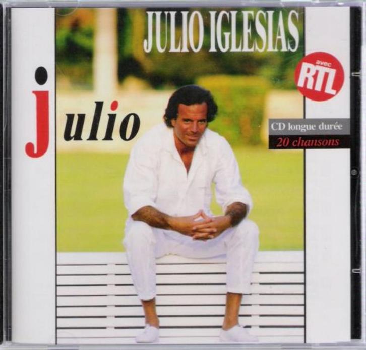 Julio Iglesias - Julio - 20 chansons, Cd's en Dvd's, Cd's | Pop, 1980 tot 2000, Verzenden