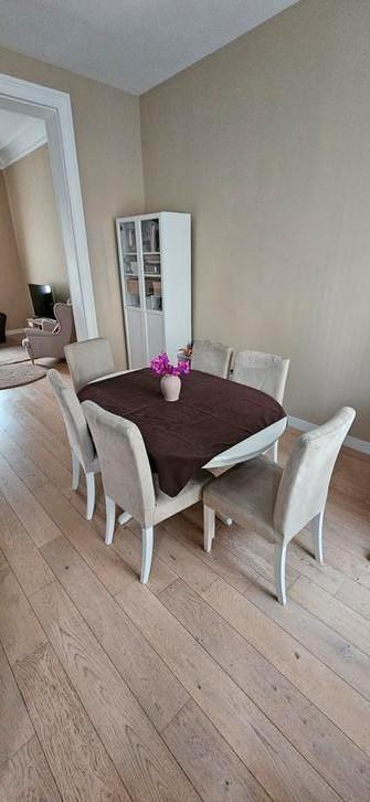 ENSEMBLE SALLE À MANGER 6 CHAISES, Maison & Meubles, Tables | Tables à manger, Utilisé, Ovale, Enlèvement