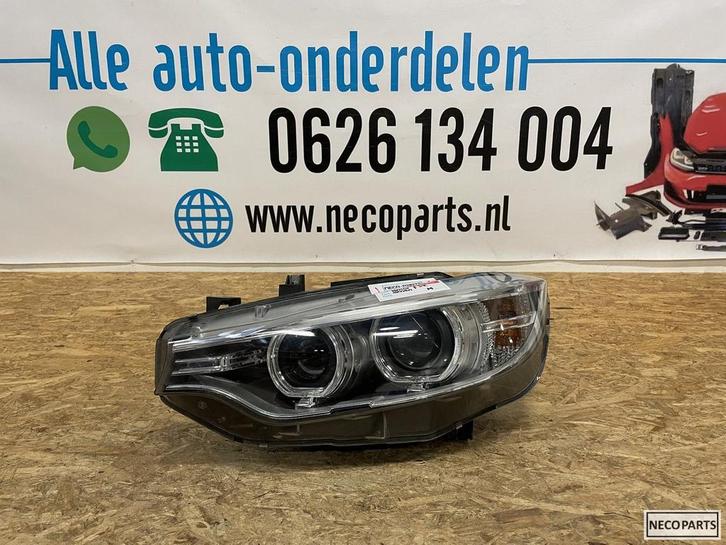BMW 4 SERIE F32 F33 F36 XENON LED KOPLAMP LINKS 7410785, Auto-onderdelen, Verlichting, BMW, Gebruikt, Ophalen of Verzenden