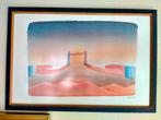 Litho Jean Michel Folon ., Antiek en Kunst, Ophalen
