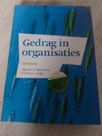 Gedrag in organisaties, Livres, Livres d'étude & Cours, Enlèvement, Comme neuf, Enseignement supérieur professionnel