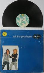 Eden - Tell it to your heart. Maxi, CD & DVD, Vinyles | Dance & House, 12 pouces, Dance populaire, Utilisé, Enlèvement ou Envoi