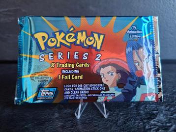 Pokémon Topps boosterpack "Series 2" Blue Logo beschikbaar voor biedingen