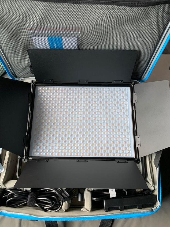 Nanlite MixPanel 150 Bicolor + RGB LED paneel, Audio, Tv en Foto, Fotografie | Fotostudio en Toebehoren, Zo goed als nieuw, Lamp of Flitsset