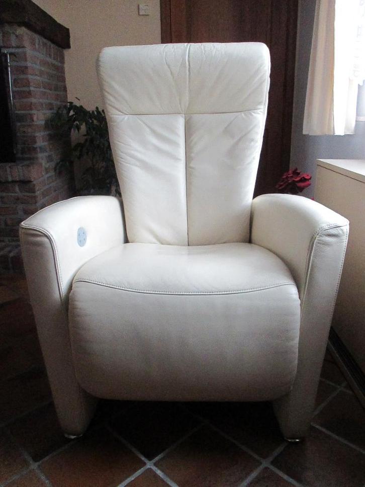 SALON EN CUIR, Huis en Inrichting, Zetels | Zetels, Gebruikt, Rechte bank, Vierpersoons of meer, 150 tot 200 cm, 75 tot 100 cm