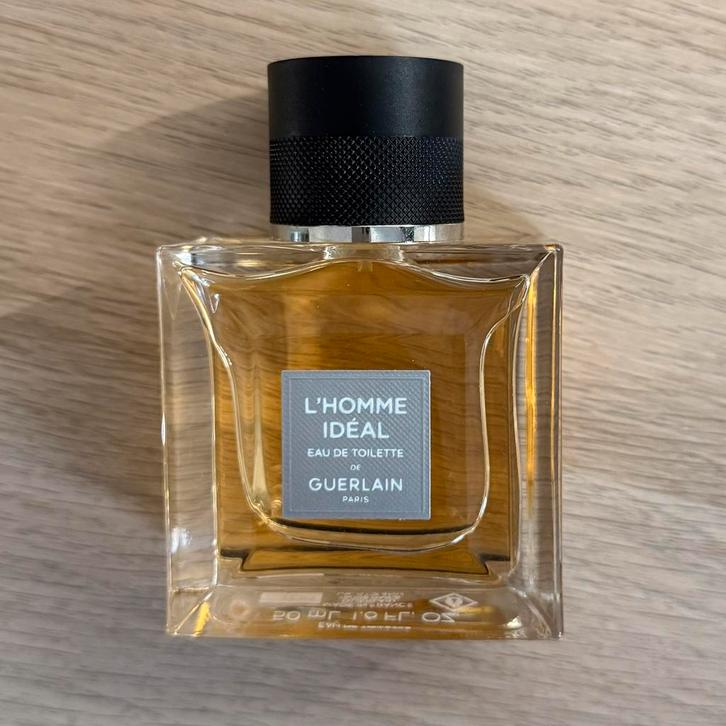 Guerlain L’Homme Idéal – Eau de Toilette 50mL, Handtassen en Accessoires, Uiterlijk | Parfum, Zo goed als nieuw, Ophalen of Verzenden