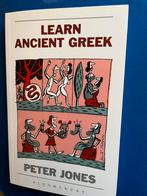 Peter Jones - learn ancient greek., Nieuw, Non-fictie, Ophalen of Verzenden