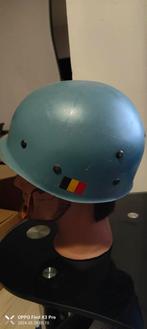 Sous casque armée belge bleu