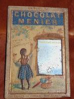très rare enseigne publicitaire Chocolat Menier ca 1930, Utilisé, Enlèvement ou Envoi, Panneau publicitaire