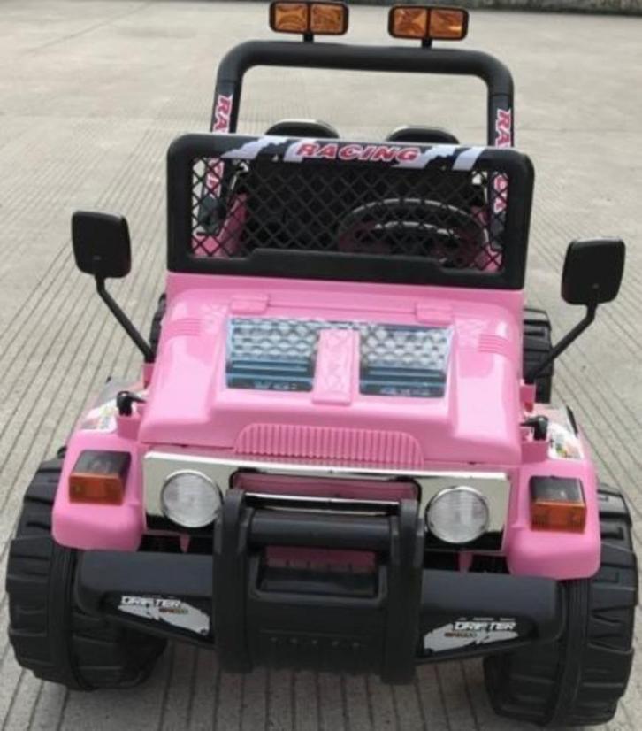 Jeep Adventure, 2 persoons 12V met afstandsbediening - Kleur, Kinderen en Baby's, Speelgoed | Buiten | Accuvoertuigen, Nieuw, Ophalen of Verzenden