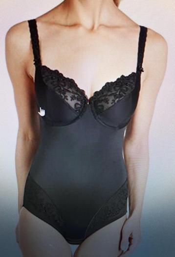 Body de lingerie Anita/Rosafaia,écarlate,BH80G/95G,noir, NEW