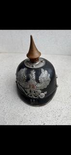 Wo1 Duitse pinhelm, Verzamelen, Militaria | Algemeen, Ophalen of Verzenden