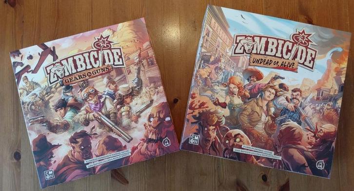 Zombicide Undead or Alive + Gears & Guns expansion, Hobby en Vrije tijd, Gezelschapsspellen | Bordspellen, Nieuw, Een of twee spelers