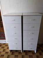 Witte kasten met laden, Huis en Inrichting, 5 laden of meer, Ophalen, Gebruikt