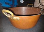 Koperen confituur ketel, Huis en Inrichting, Keuken | Potten en Pannen, Ophalen, Zo goed als nieuw
