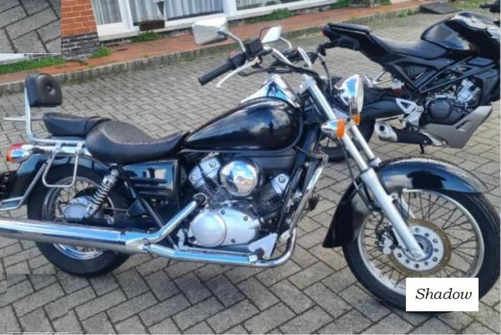 Moto Shadow 125, Motoren, Motoren | Honda, Particulier, Chopper, 11 kW of minder, 2 cilinders, Ophalen