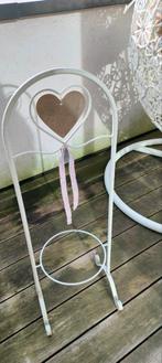 Witte plantenstaander met hartdesign, Enlèvement, Intérieur