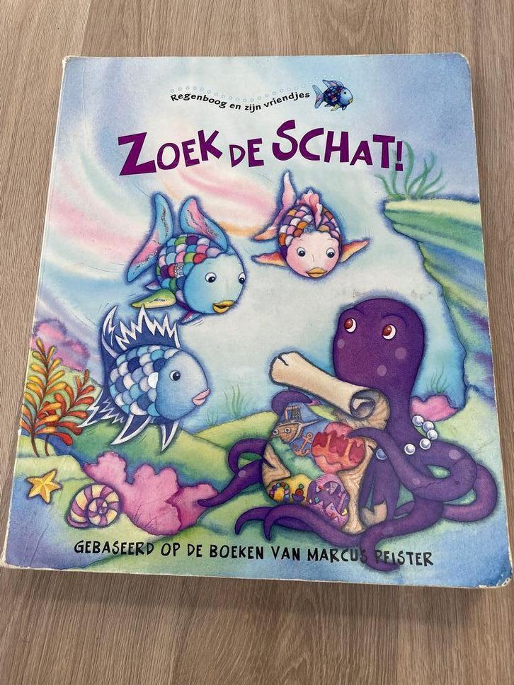 de mooiste vis van de zee en zijn vriendjes: zoek de schat, Boeken, Kinderboeken | Kleuters, Ophalen of Verzenden