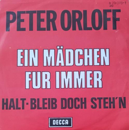Peter Orloff - Une fille pour toujours, CD & DVD, Vinyles Singles, Comme neuf, Single, Pop, 7 pouces, Enlèvement ou Envoi