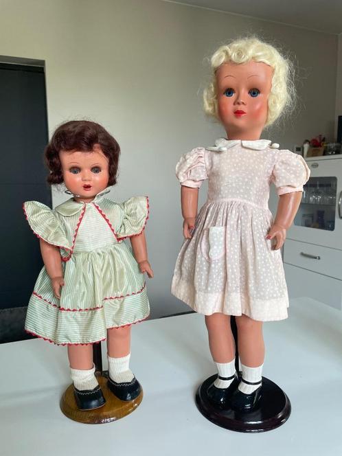 Oude Unica poppen, Verzamelen, Poppen, Zo goed als nieuw, Pop, Ophalen of Verzenden