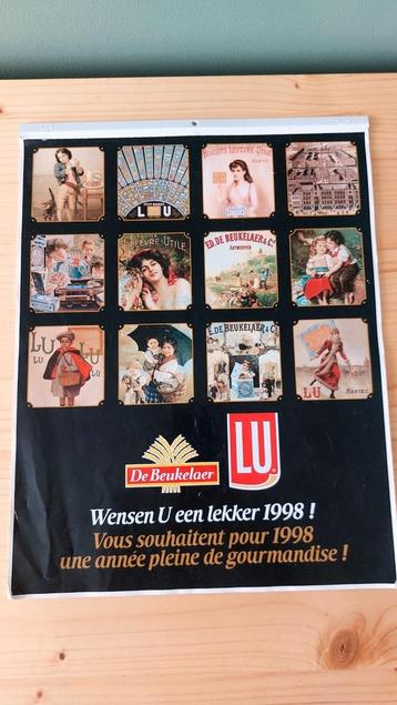 Calendrier De Beukelaer Lu 1998 non décrit, Enlèvement ou Envoi, Comme neuf