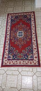 veelkleurig tapijt 1.6 x 0.8 m, 50 tot 100 cm, Rood, 150 tot 200 cm, Rechthoekig